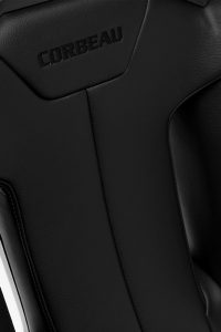 Corbeau FXR Black Vinyl/Black FRP Shell Reclining Seat - Image 4