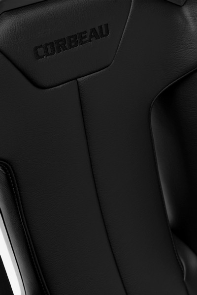 Corbeau FXR Black Vinyl/Black FRP Shell Reclining Seat - Image 4