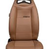 Corbeau Moab Tan Vinyl/Perforated Vinyl Reclining Seat - Image 3