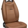 Corbeau Moab Tan Vinyl/Perforated Vinyl Reclining Seat