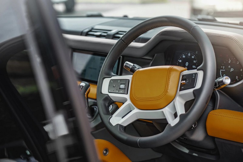 Project Kahn Environment 3: Middle & Lower Interior (Volcanic Yellow) for 2020+ Defender 110 - Image 6