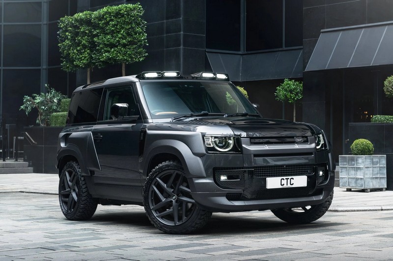 Project Kahn Quad Roof Shield with LED Lights for 2020+ Defender 90/110/130 - Image 15