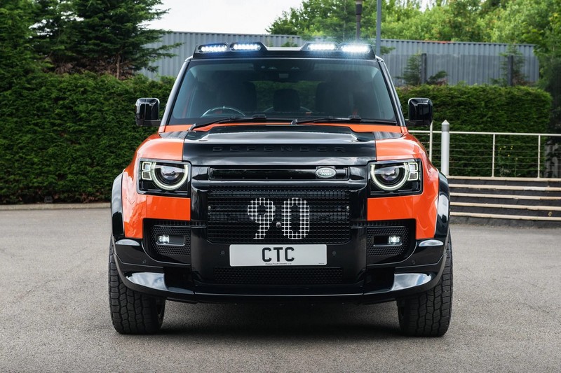 Project Kahn Quad Roof Shield with LED Lights for 2020+ Defender 90/110/130 - Image 4