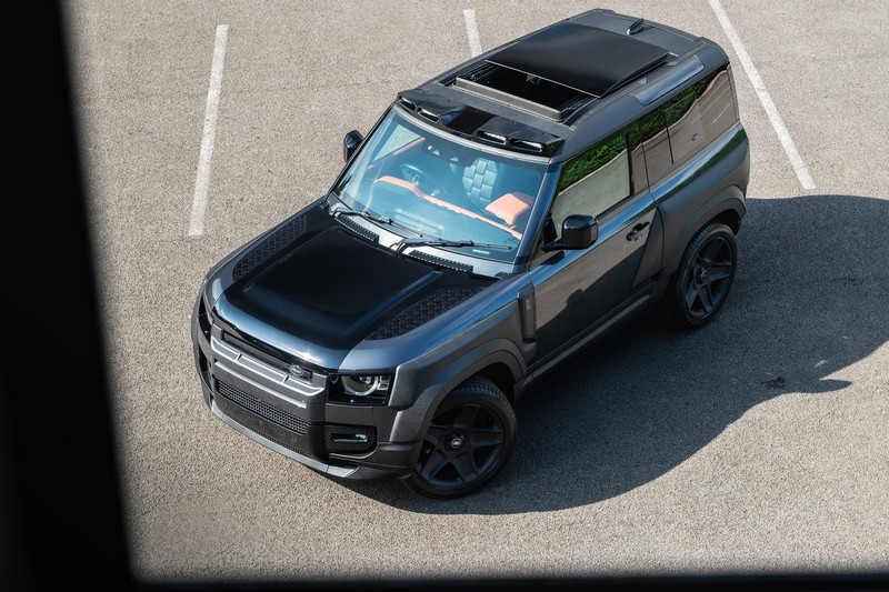Project Kahn Quad Roof Shield with LED Lights for 2020+ Defender 90/110/130 - Image 2