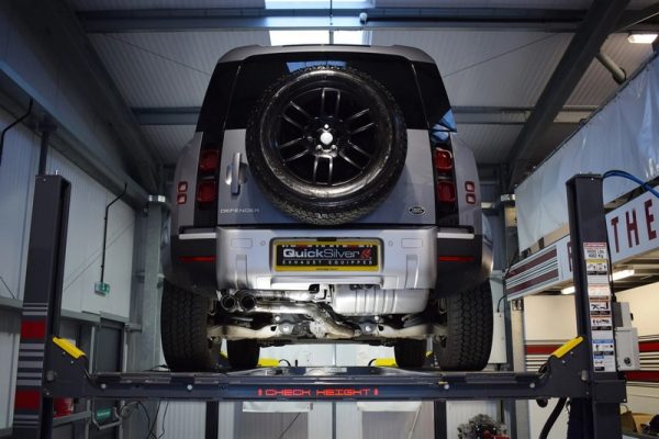Quicksilver Sound Generator Exhaust System with Sound Architect™ for 2019+ Defender 90/110/130