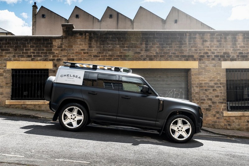 Project Kahn Mondial Retro RS-Forged Light Alloy Wheels - 9.5x22" Silver for 2020+ Defender 90/110/130 - Image 4