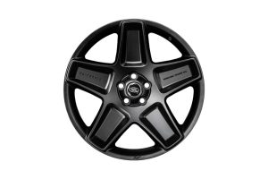 Project Kahn Mondial Retro RS-Forged Light Alloy Wheels - 9.5x22" Satin Black for 2020+ Defender 90/110/130