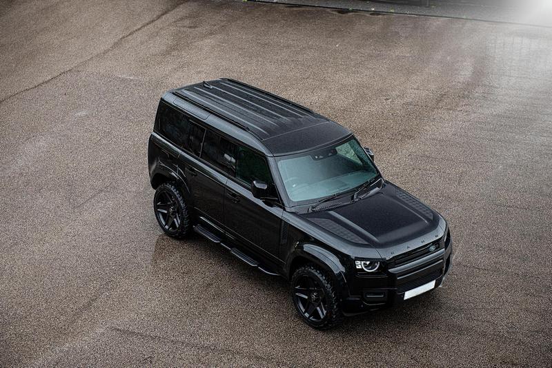 Project Kahn Mondial Retro RS-Forged Light Alloy Wheels - 9.5x22" Satin Black for 2020+ Defender 90/110/130 - Image 5